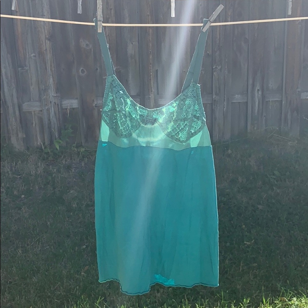 Camisol with tie dye.
